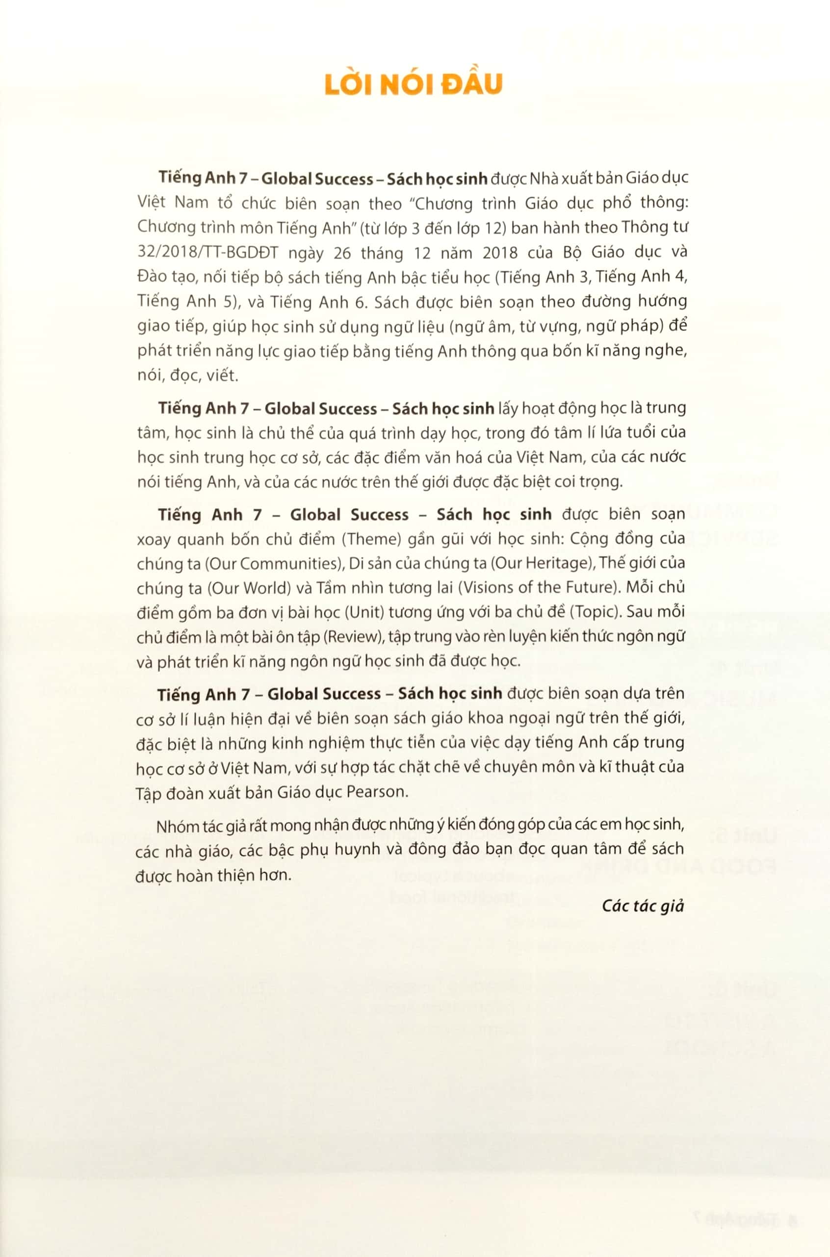 bộ tiếng anh 7 - global success - sách bài học (2023)