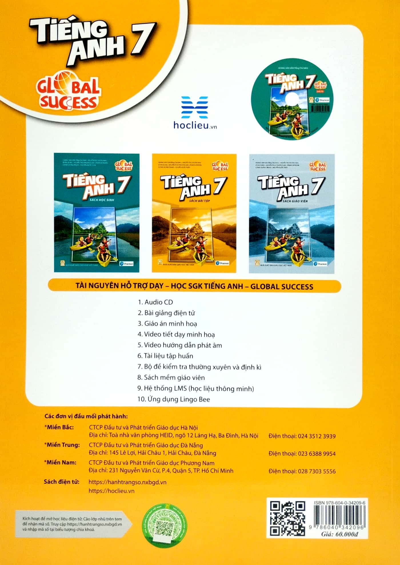 bộ tiếng anh 7 - global success - sách bài tập (2023)