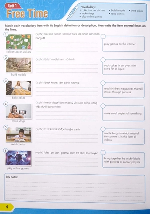 bộ tiếng anh 7 i-learn smart world - notebook