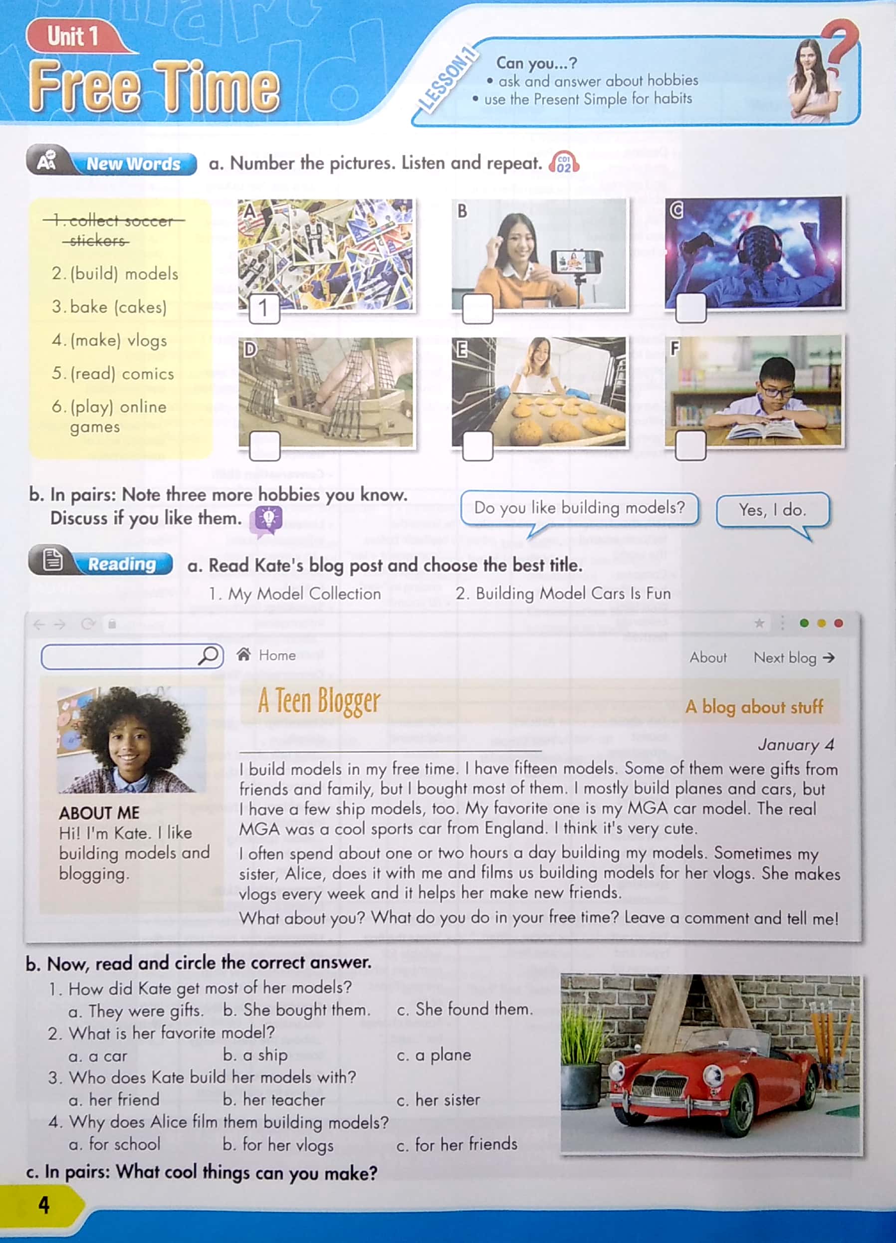 bộ tiếng anh 7 i-learn smart world - student's book