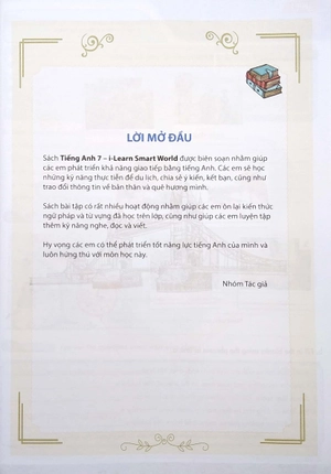bộ tiếng anh 7 i-learn smart world - workbook
