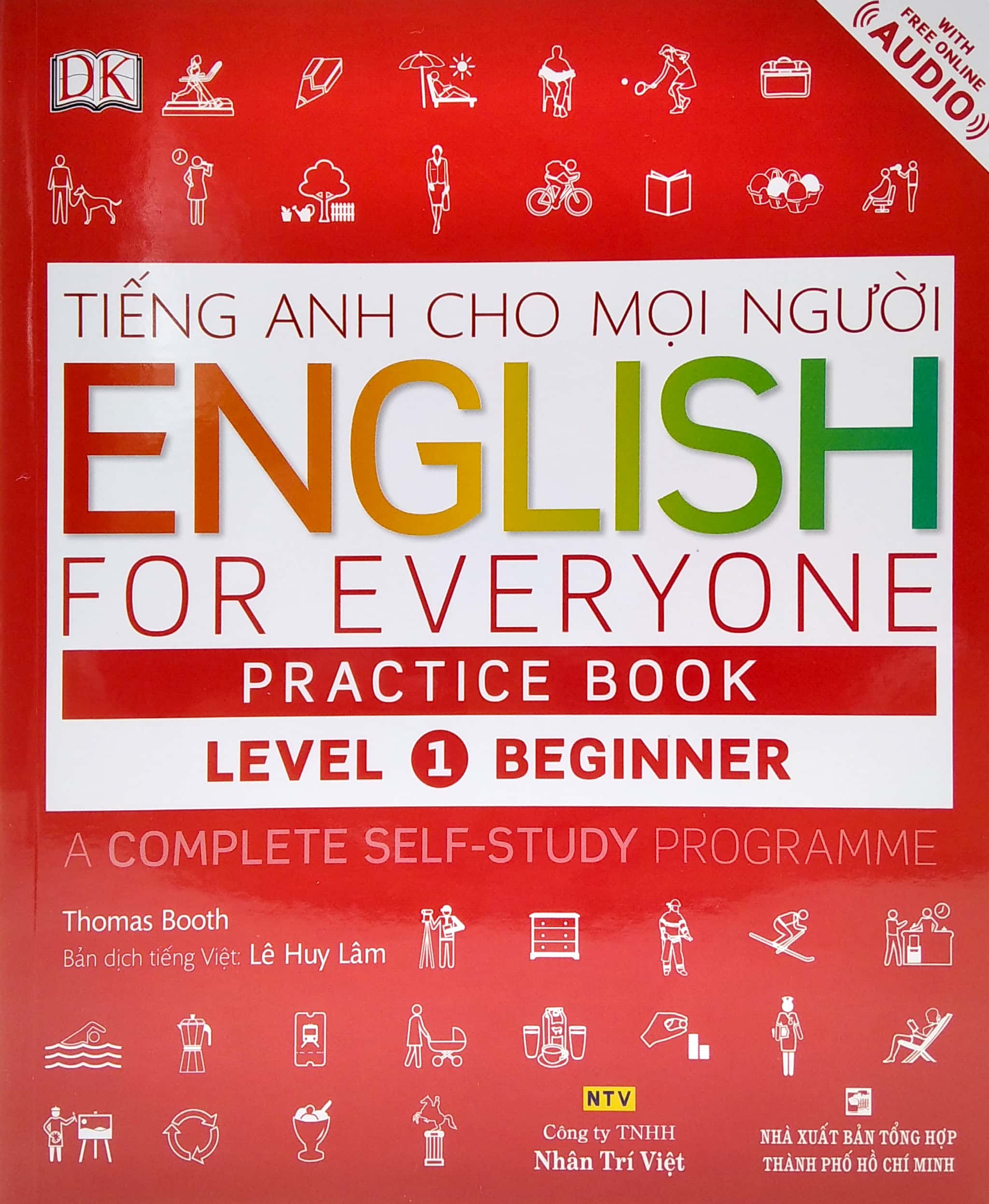 bộ tiếng anh cho mọi người - english for everyone - level 1 beginner - practice book