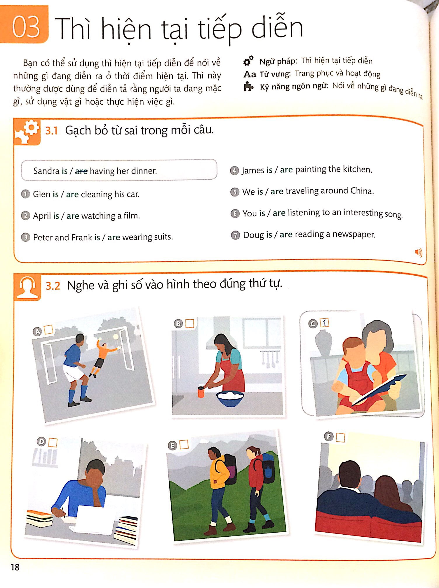 bộ tiếng anh cho mọi người - english for everyone - level 2 beginner - practice book (kèm cd)