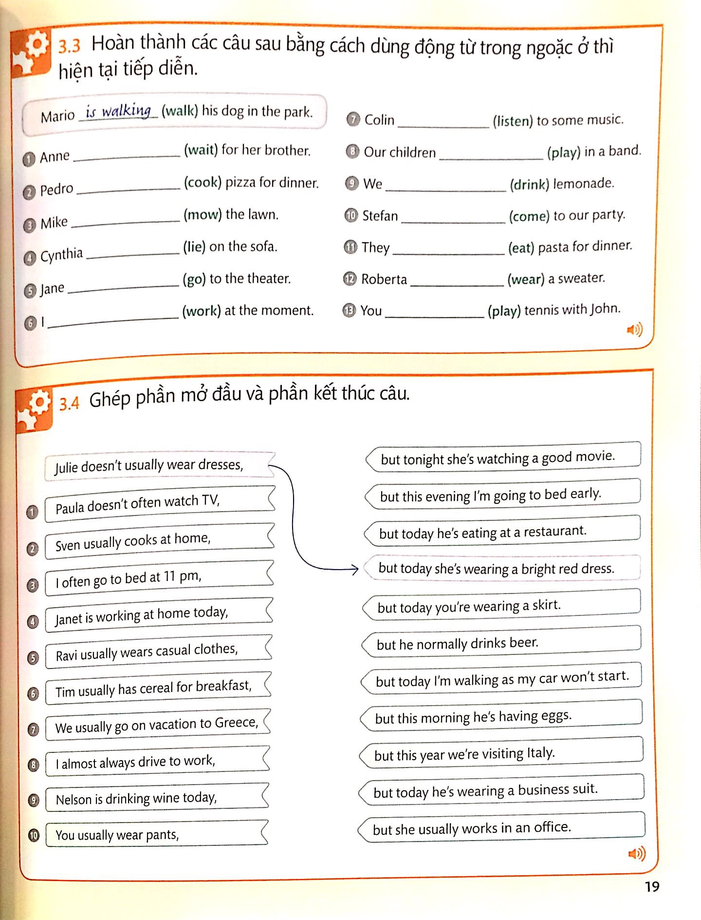 bộ tiếng anh cho mọi người - english for everyone - level 2 beginner - practice book (kèm cd)