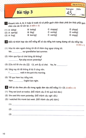 bộ tiếng anh dành cho học sinh trung học cơ sở - tập 2