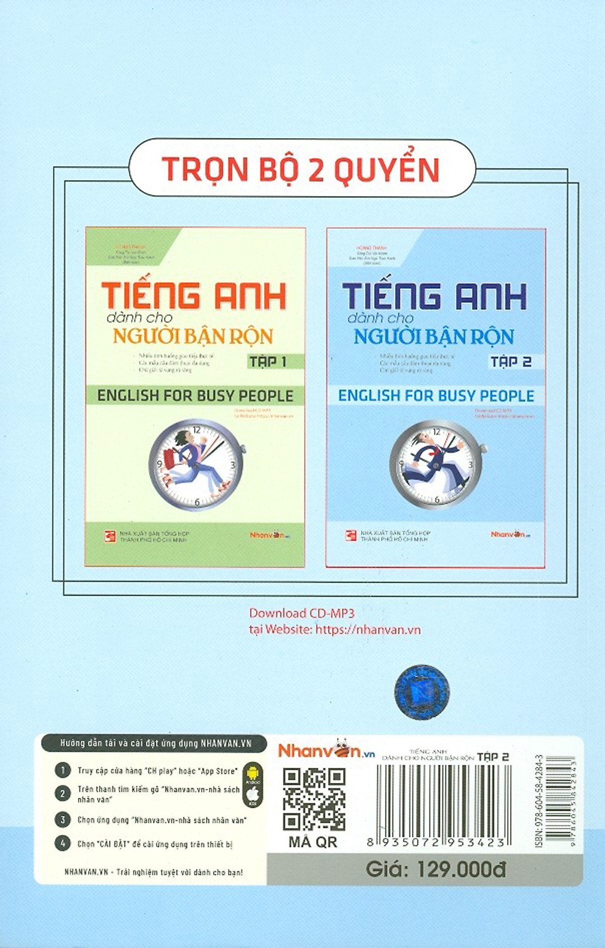 bộ tiếng anh dành cho người bận rộn - english for busy people - tập 2