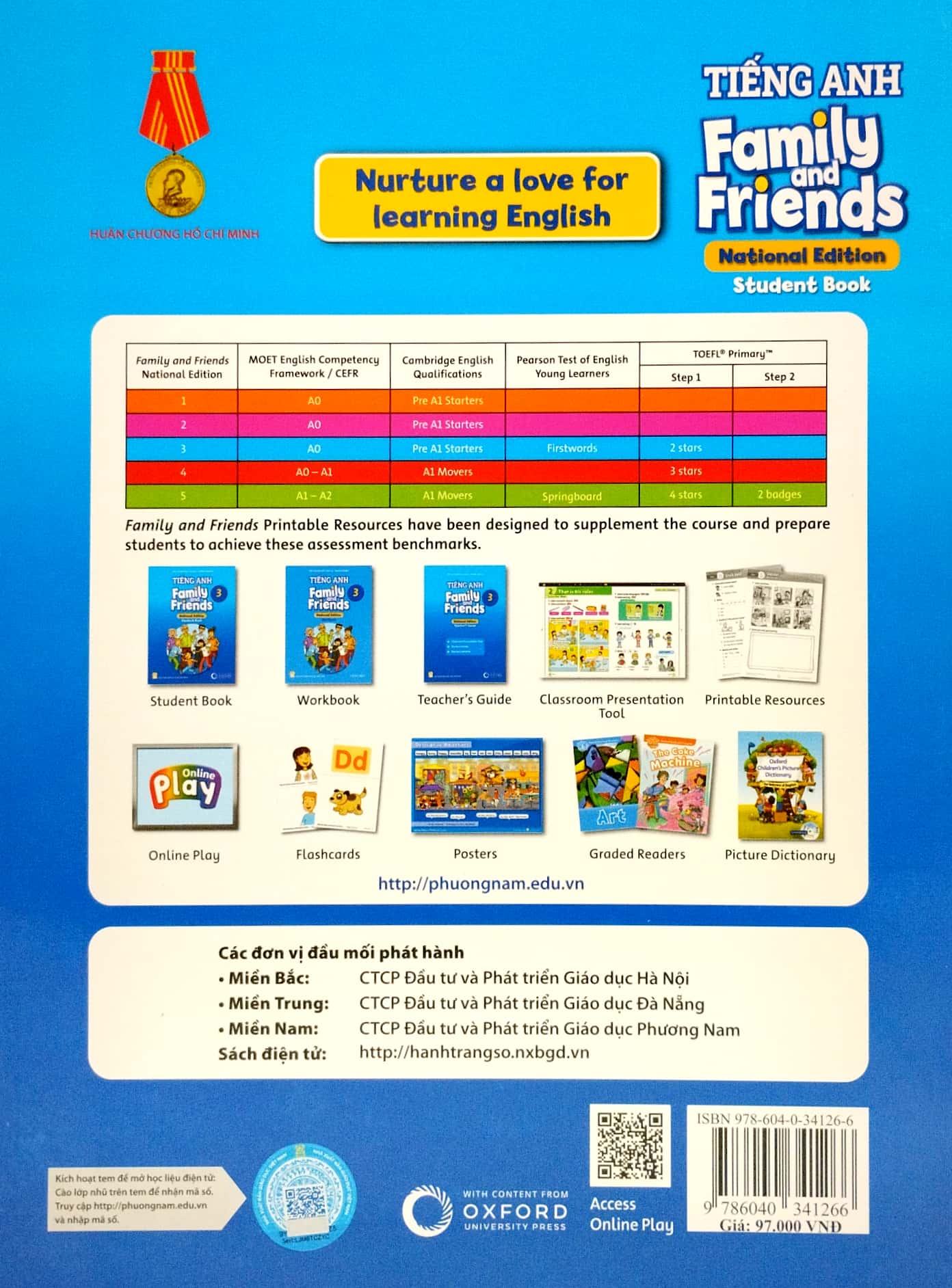 bộ tiếng anh lớp 3 - family and friends (national edition) - student book (2023)