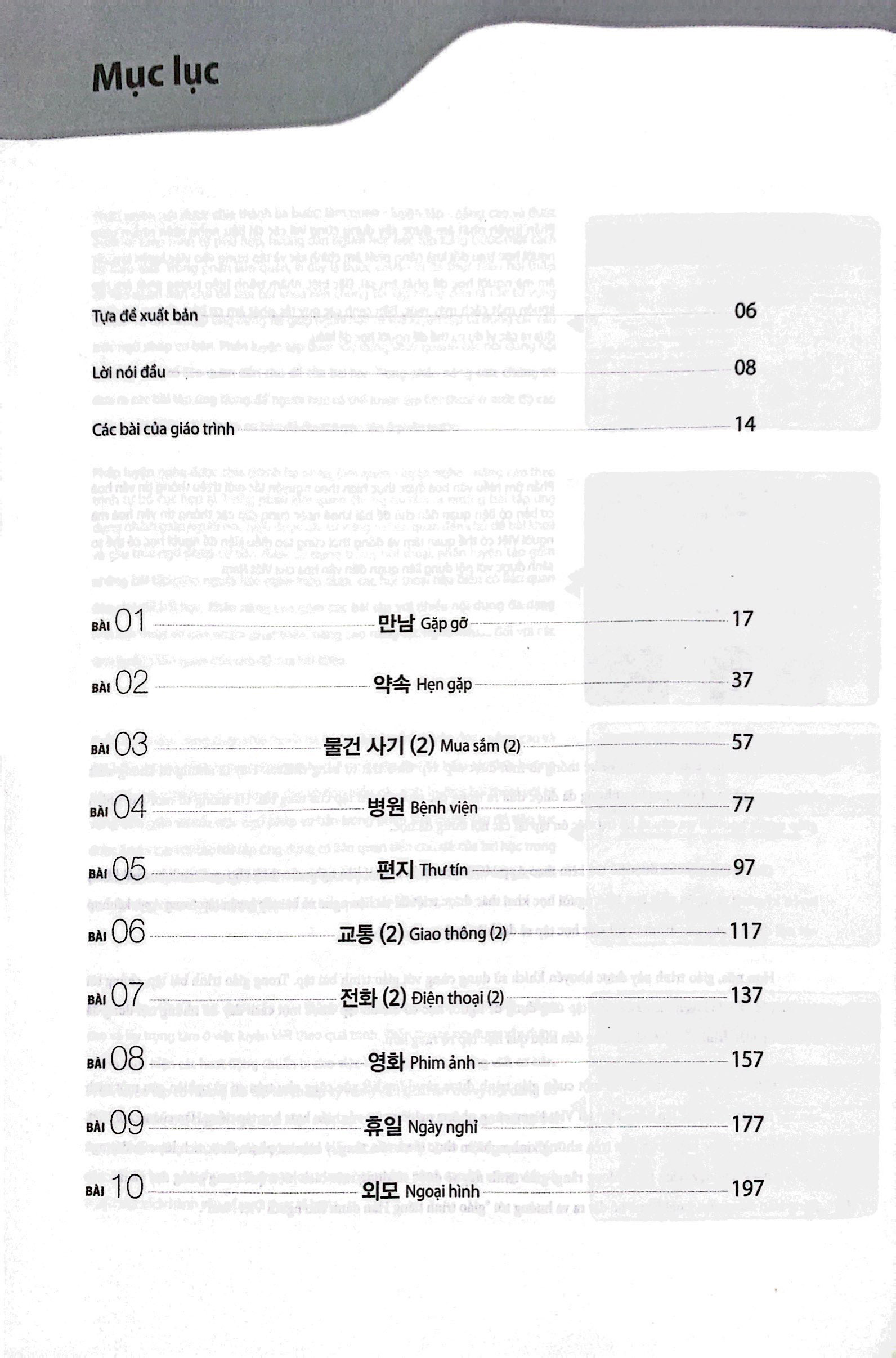 bộ tiếng hàn tổng hợp dành cho người việt nam - sơ cấp 2 (tái bản 2023)