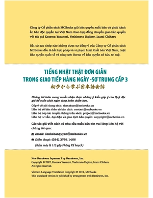 bộ tiếng nhật thật đơn giản trong giao tiếp hằng ngày - sơ trung cấp 3