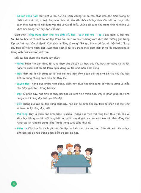 Bộ Tiếng Trung Dành Cho Học Sinh Tiểu Học - Tập 5