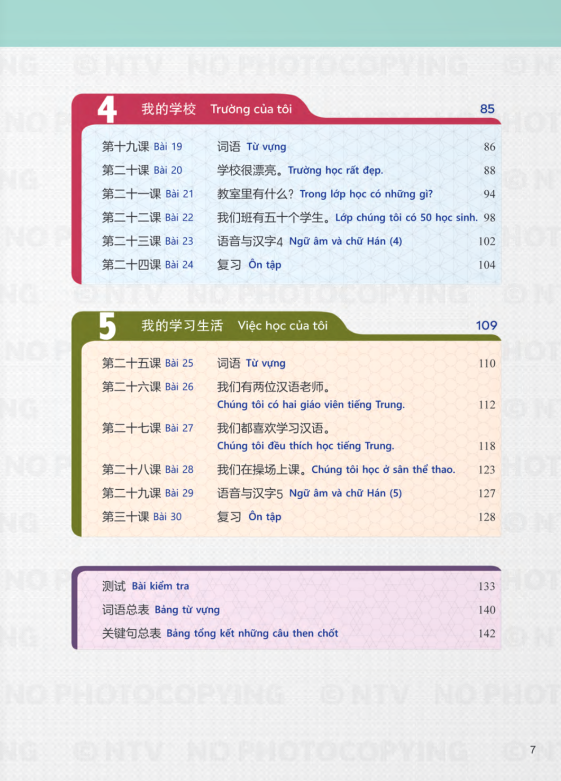 Bộ Tiếng Trung Dành Cho Học Sinh Trung Học - Tập 2