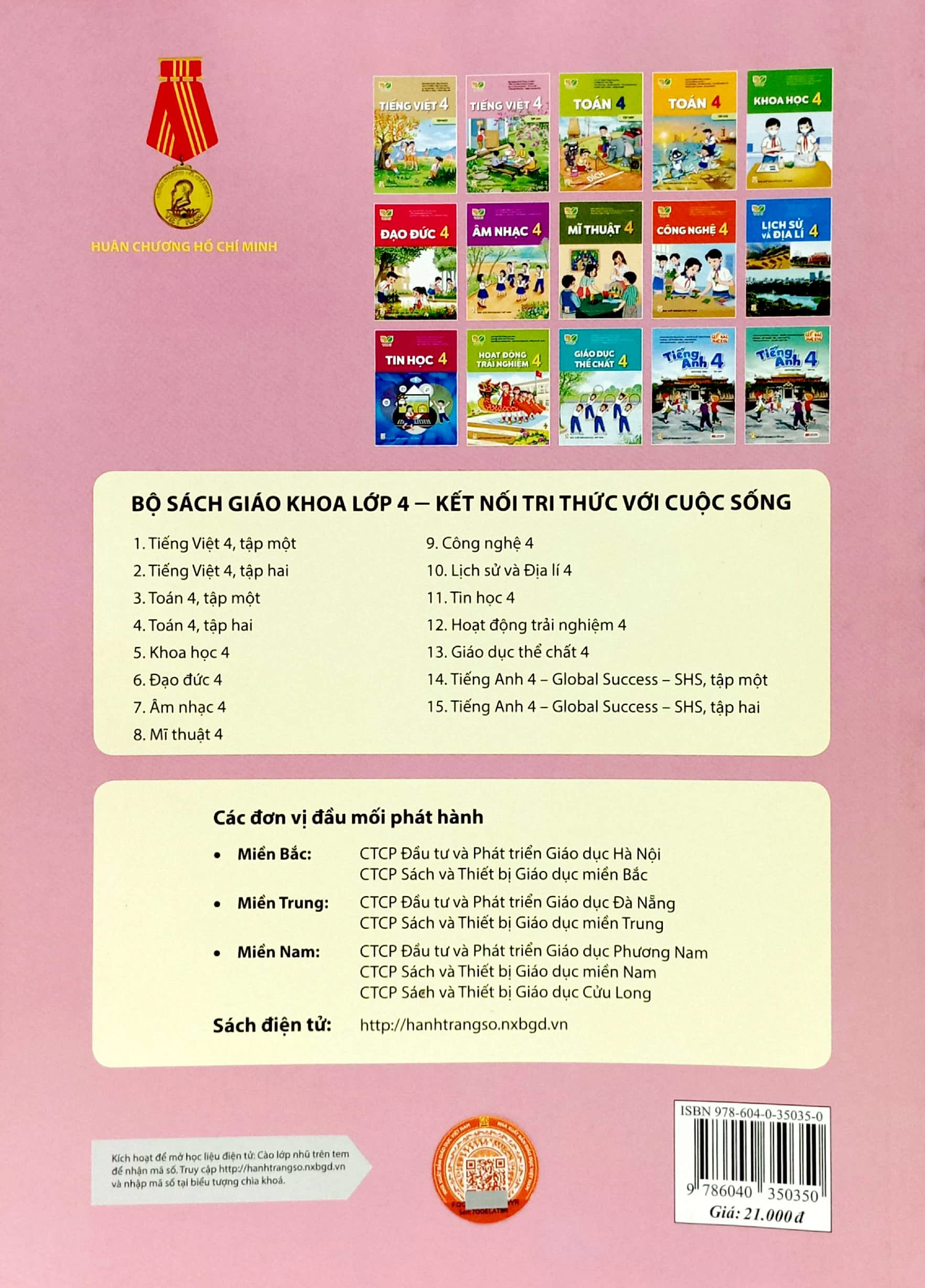 bộ tiếng việt 4 - tập 2 (kết nối tri thức) (chuẩn)