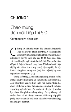 bộ tiếp thị 5.0: công nghệ vị nhân sinh