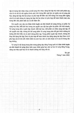 bộ tiêu chuẩn các cấp độ tiếng trung trong giáo dục tiếng trung quốc tế - giáo trình luyện và nhớ nhanh từ vựng - cấp độ 1