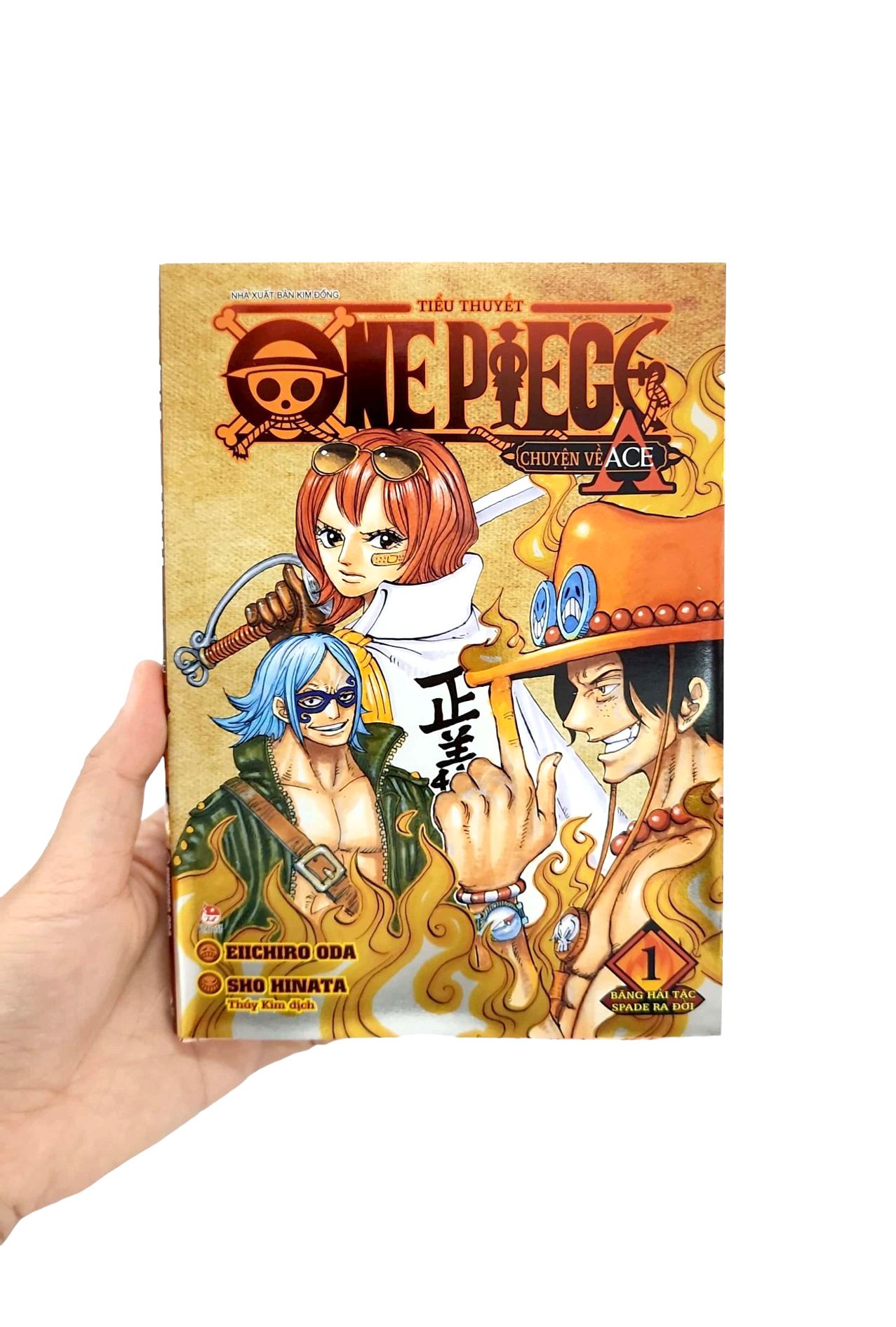 bộ tiểu thuyết one piece - chuyện về ace - tập 1 - băng hải tặc spade ra đời