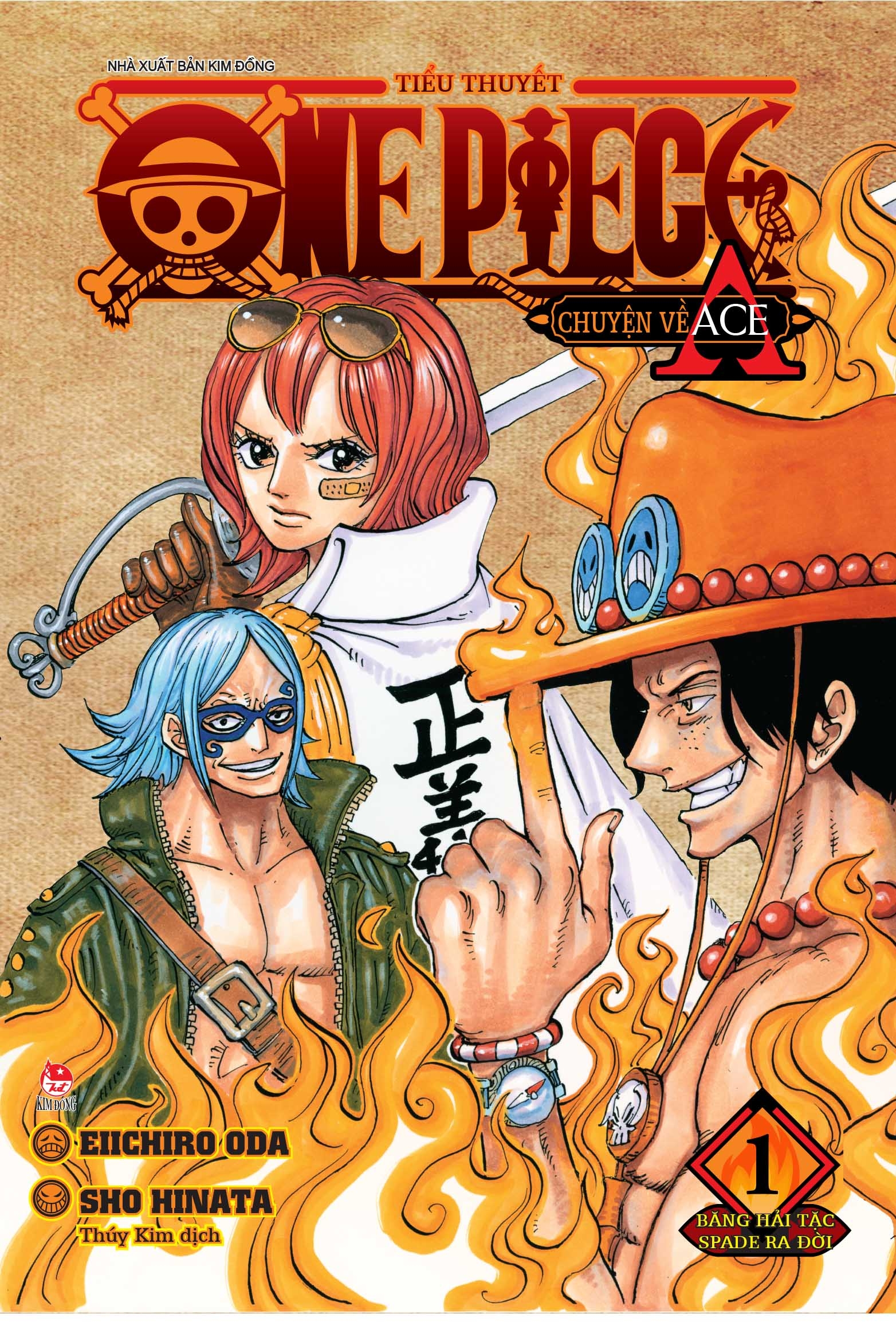 bộ tiểu thuyết one piece - chuyện về ace - tập 1 - băng hải tặc spade ra đời