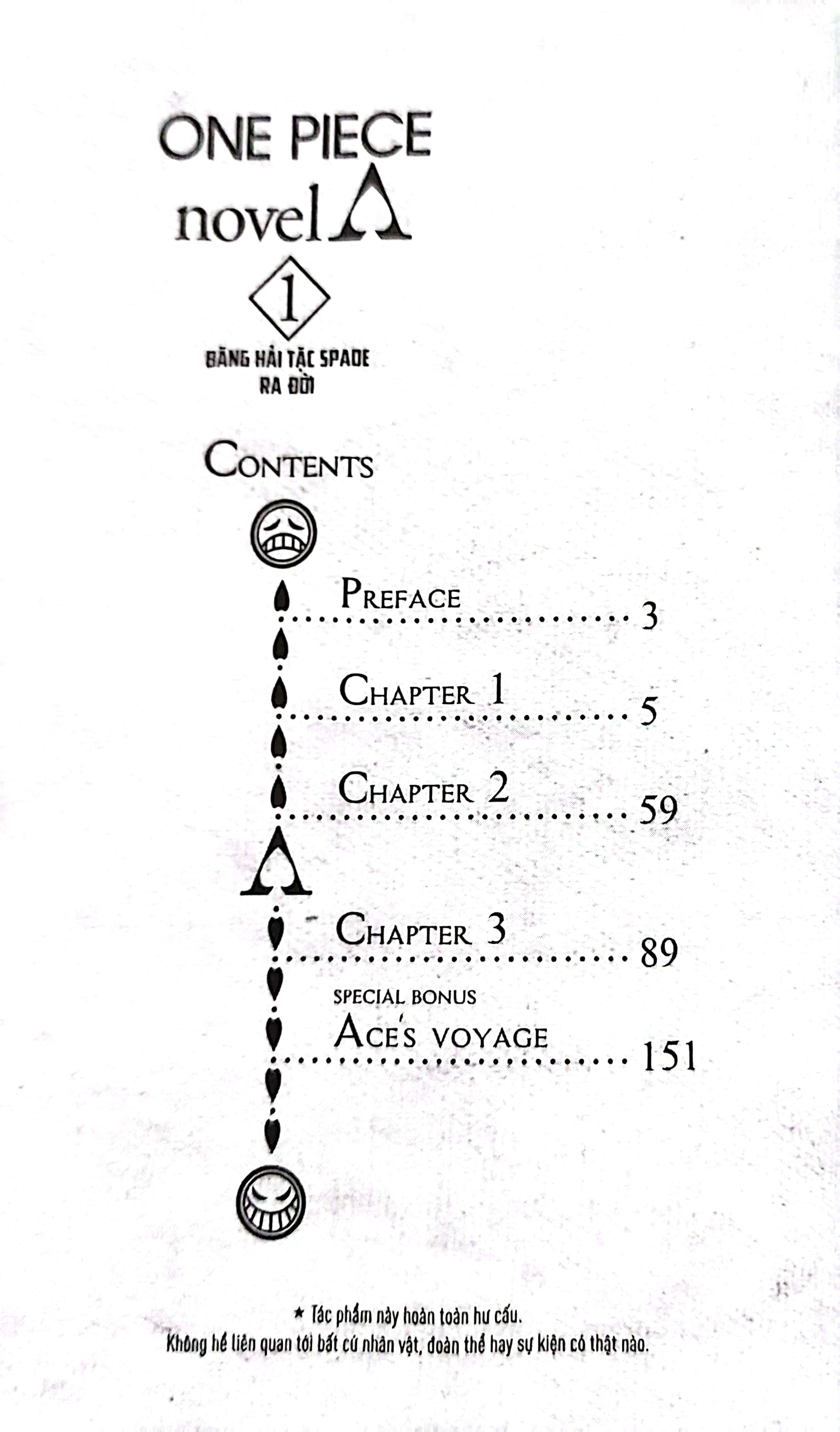 bộ tiểu thuyết one piece - chuyện về ace - tập 1 - băng hải tặc spade ra đời