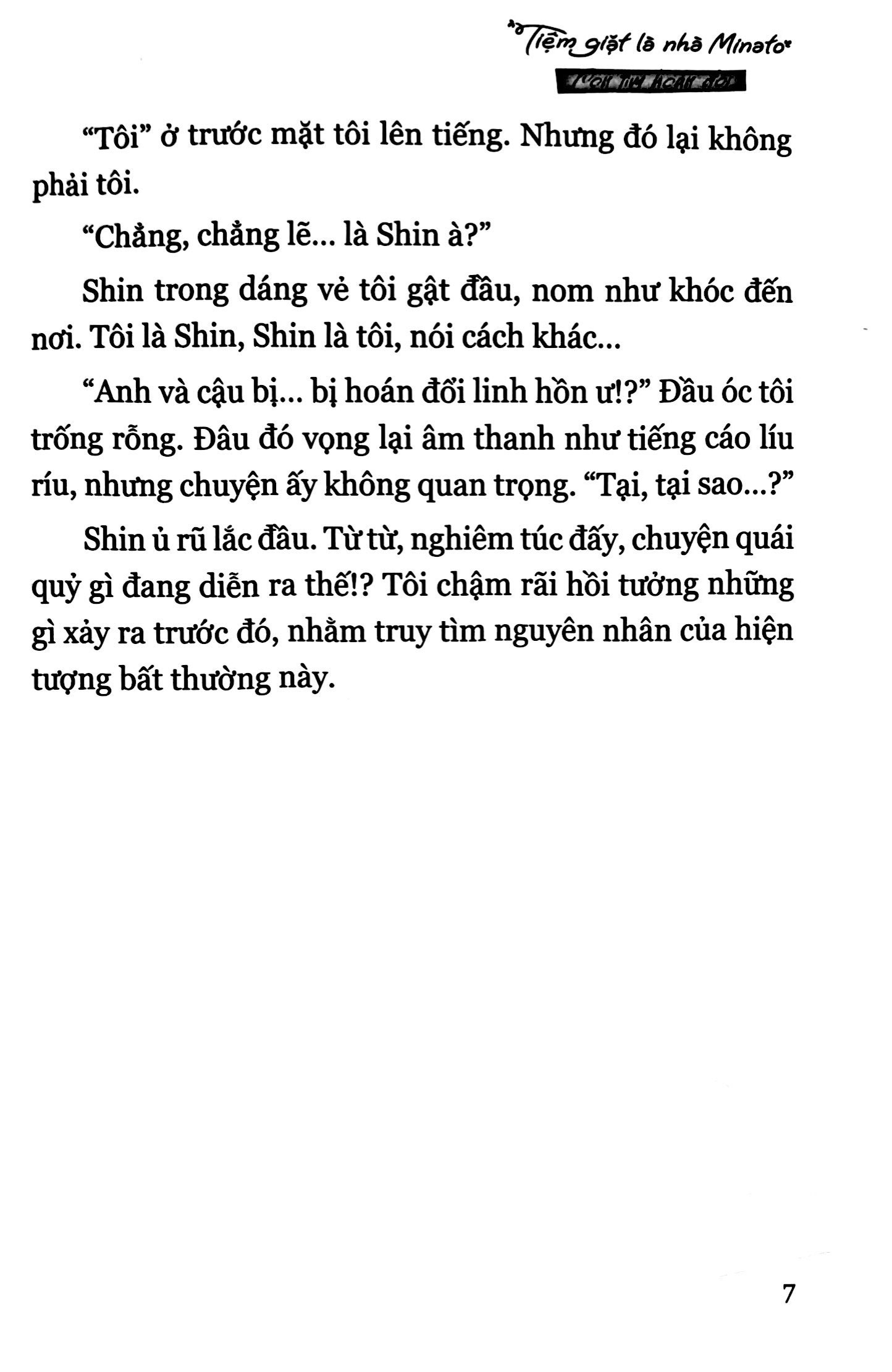 Bo
						
										
										[Tieu Thuyet] Tiem Giat La Nha Minato - Tap 2 - Con Tim Hoan Doi