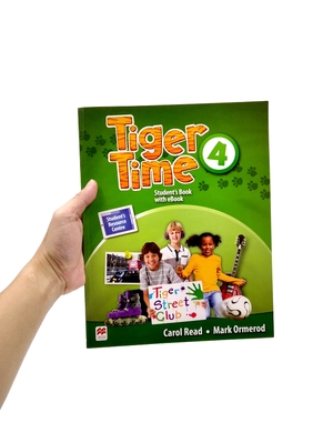 bộ tiger time level 4 student book + ebook pack