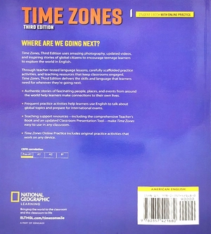 bộ time zones 1: student's book with online practice and studentℹs ebook