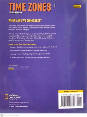 bộ time zones 1: workbook 3rd edition