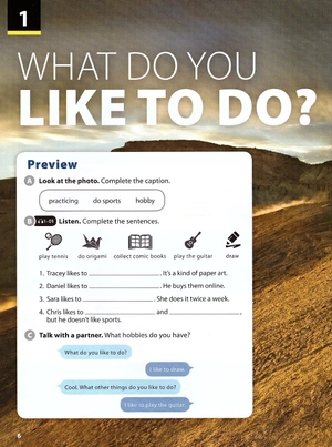 bộ time zones 2 student book & ol workbook sticker code