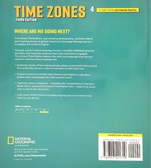 bộ time zones 4: student's book with online practice and studentℹs ebook
