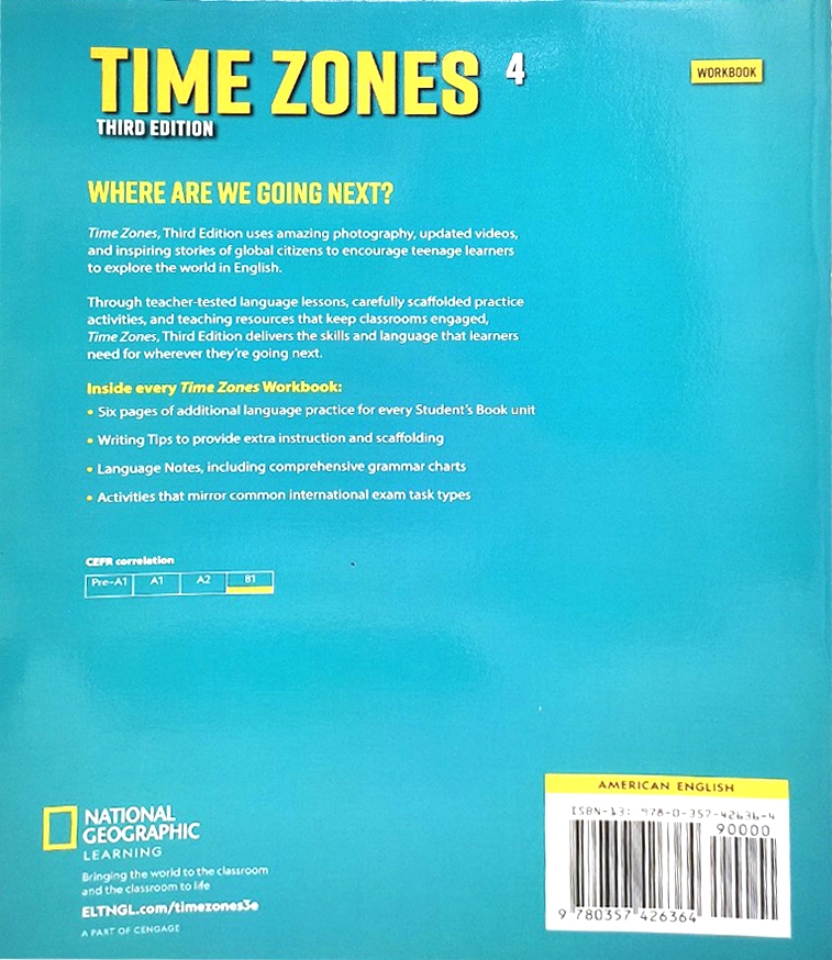 bộ time zones 4: workbook