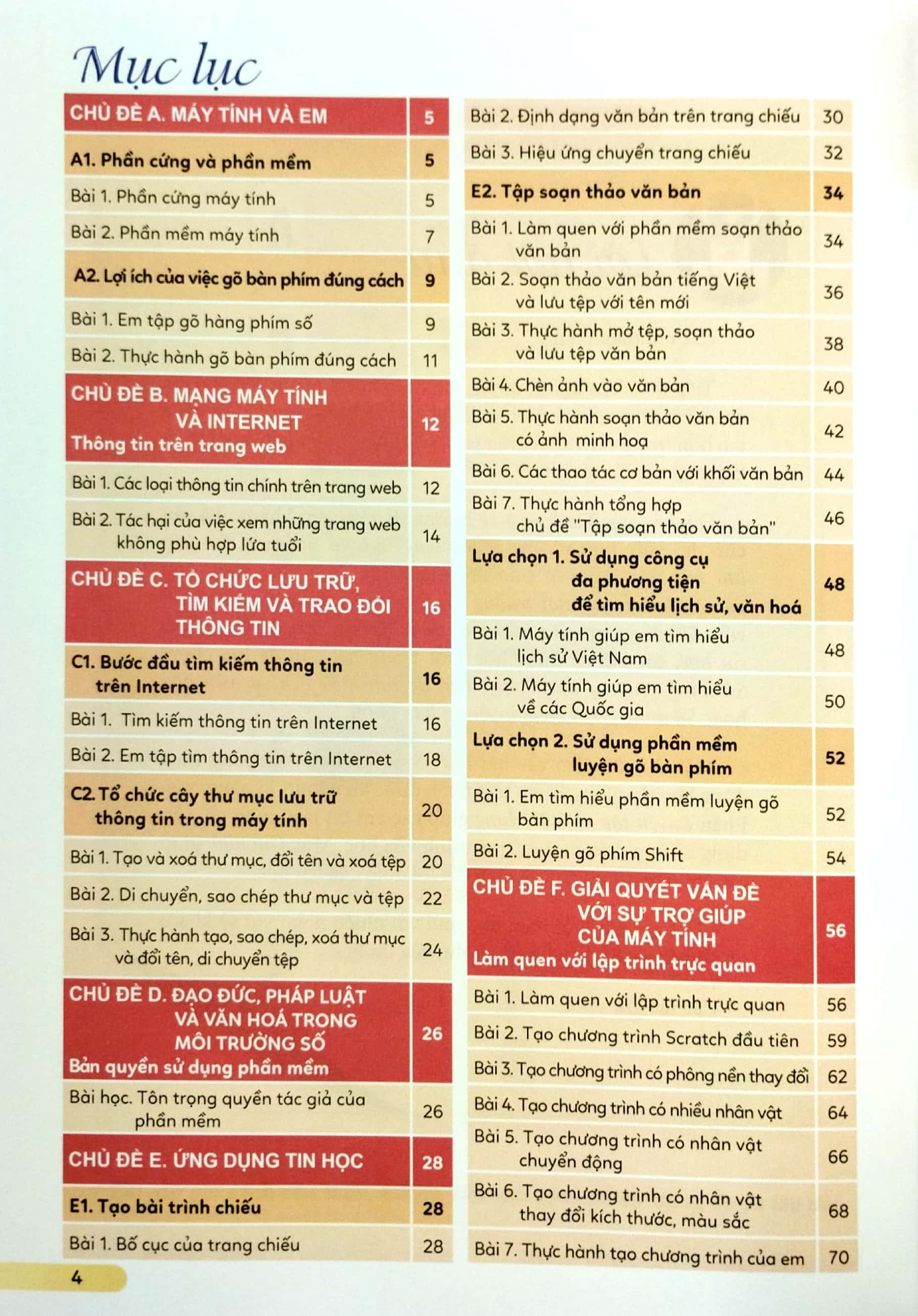 bộ tin học 4 (cánh diều) (chuẩn)