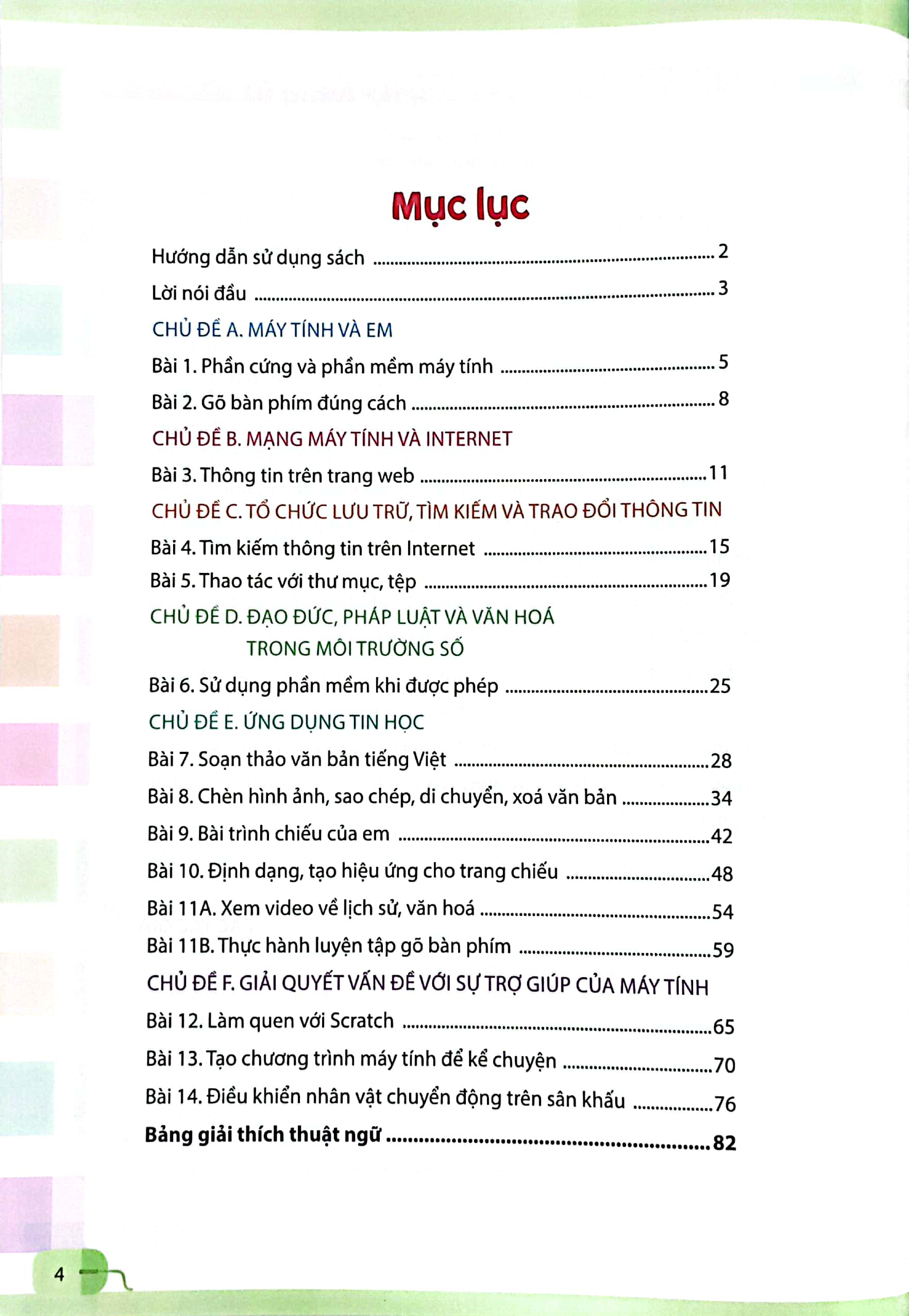 bộ tin học 4 (chân trời sáng tạo) (chuẩn)