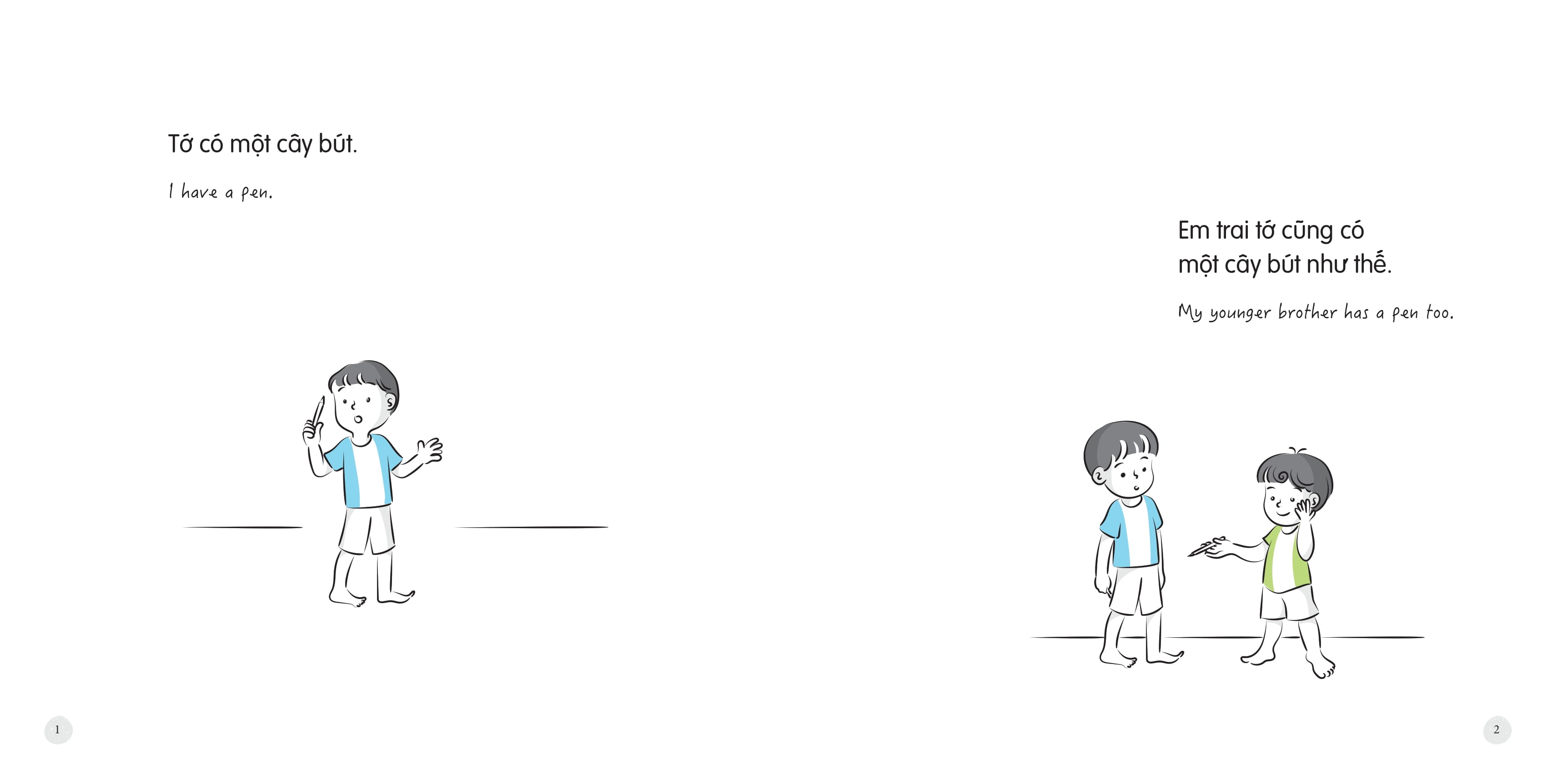 Bo
						
										
										To Co Gi Nhi? - What I Have? - Tap 3 - To Co Mot Cay But - I Have A Pen