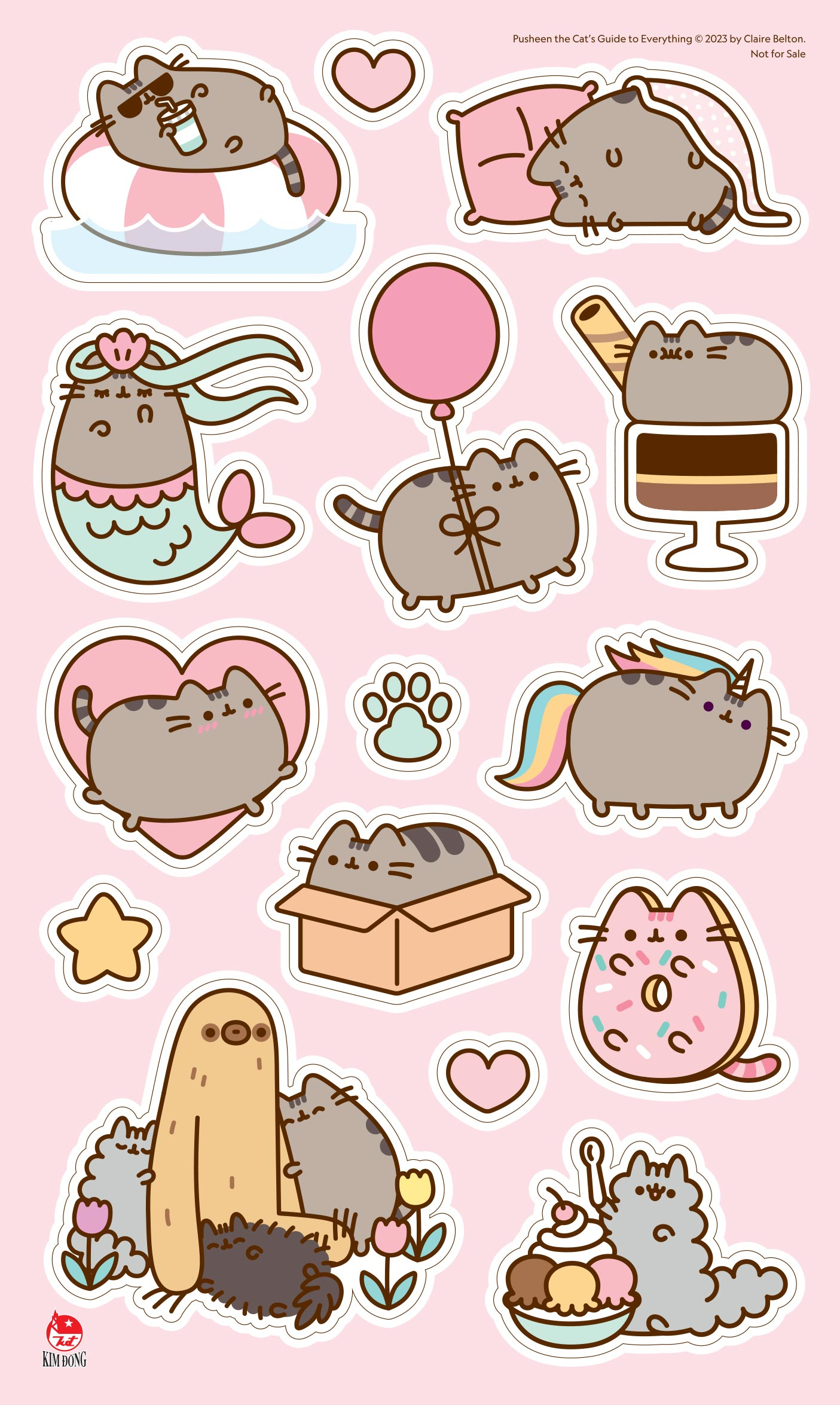 Bo
						
										
										To La Meo Pusheen - Tap 3 - Cam Nang Tat Tan Tat Cua Pusheen - Tang Kem Bang Sticker + Mini Clearfile