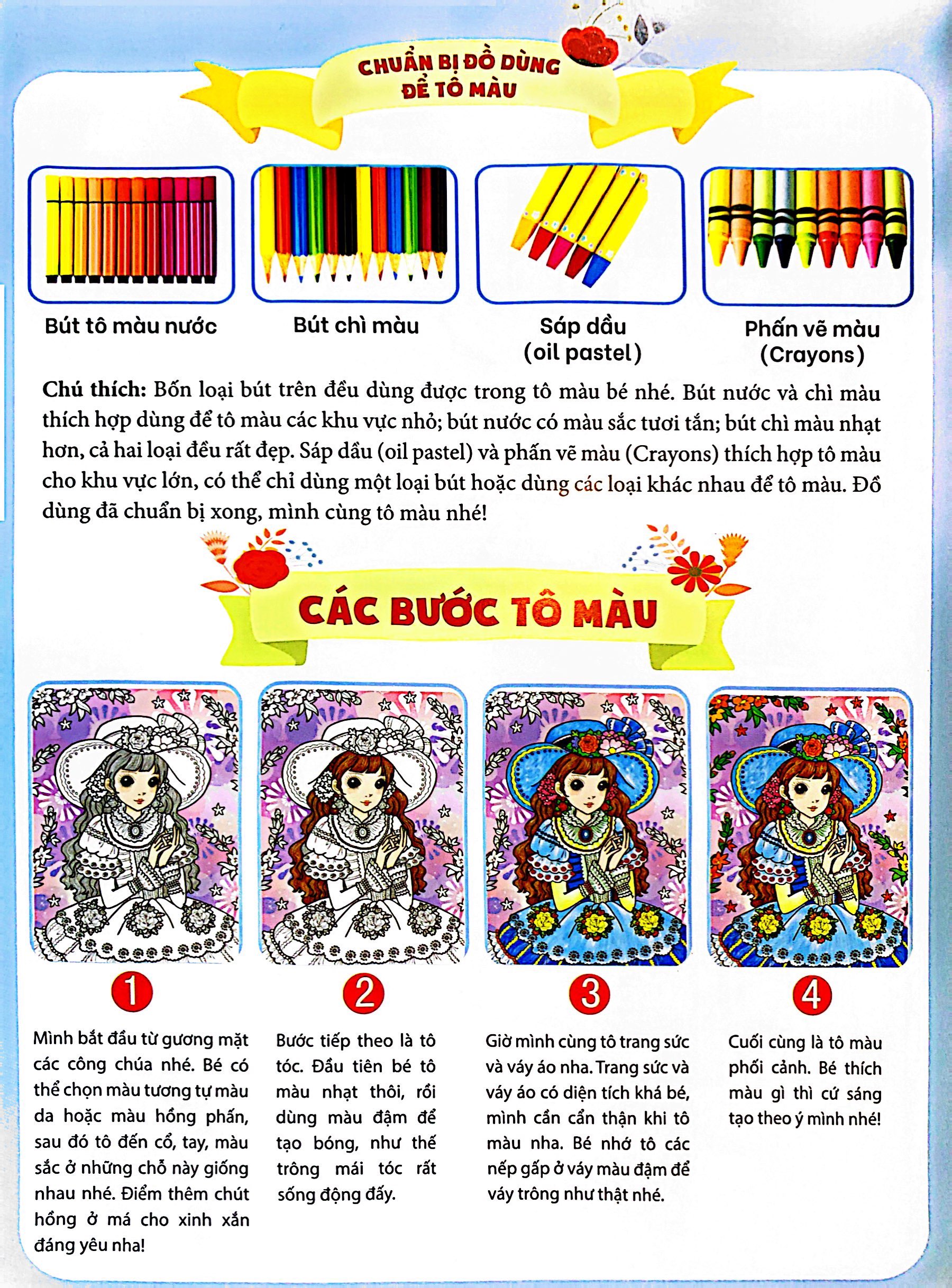 bộ tô màu babies 5 - tom và jerry