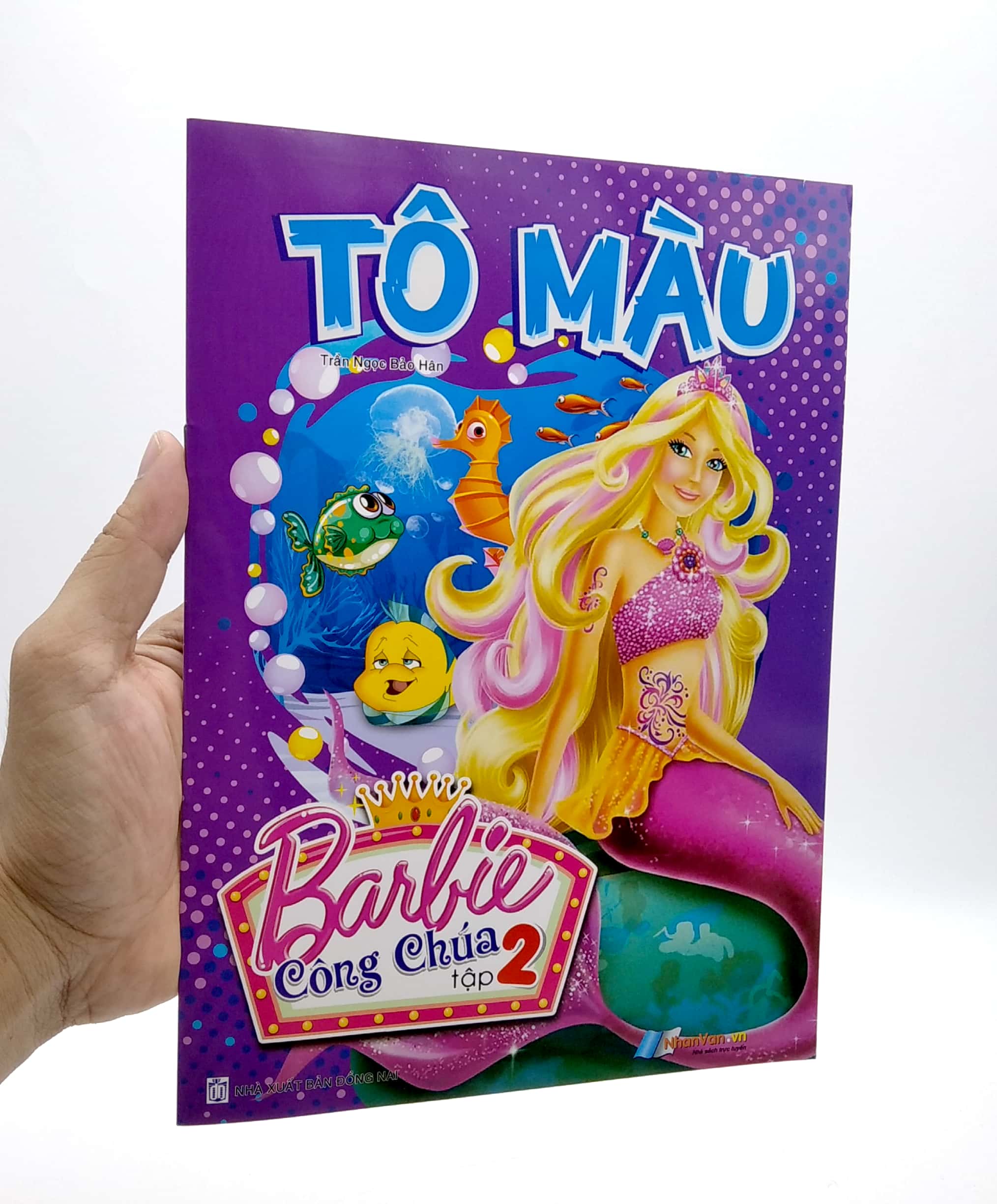 bộ tô màu barbie công chúa - tập 2