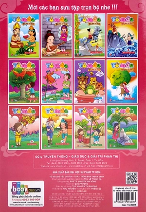 bộ tô màu bé yêu cổ tích - tập 2: tếng đàn thạch sanh