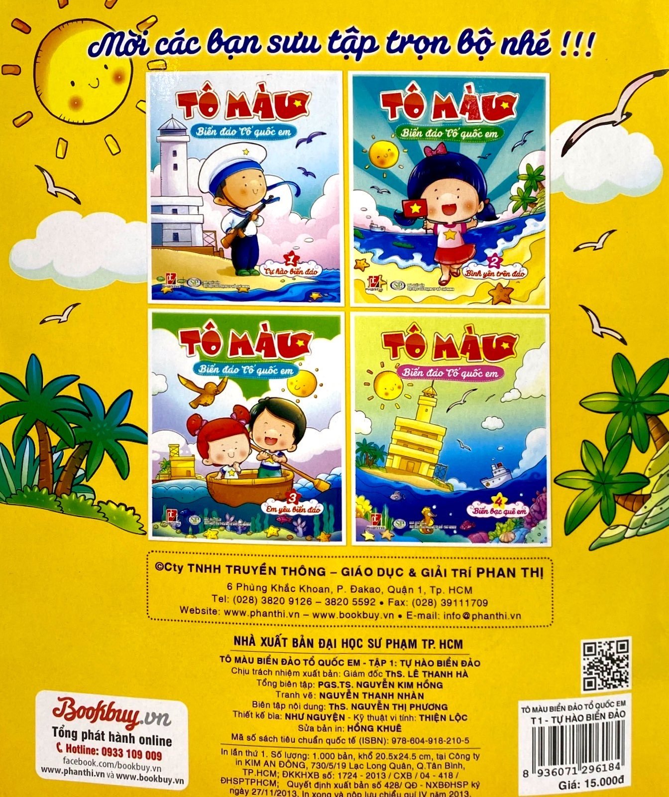 bộ tô màu biển đảo tổ quốc em 1 - tự hào biển đảo