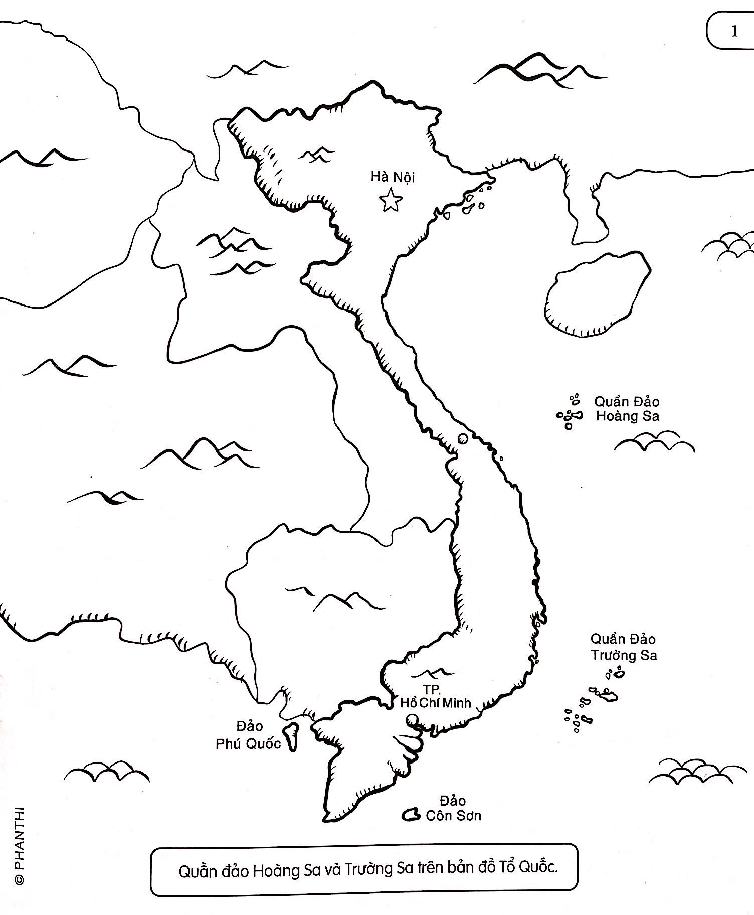 bộ tô màu biển đảo tổ quốc em 1 - tự hào biển đảo