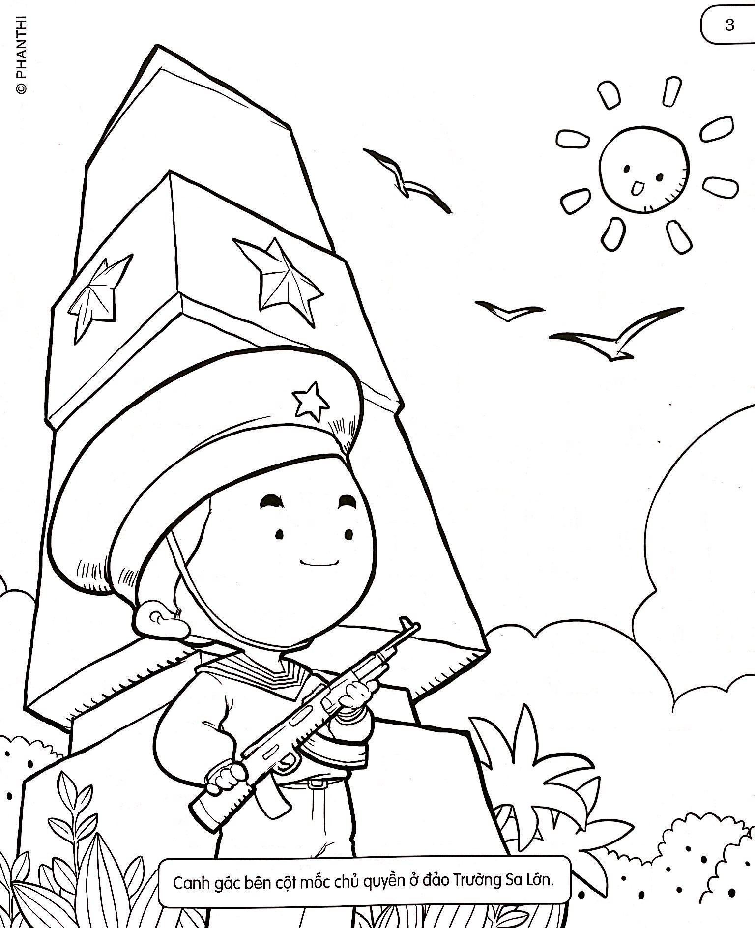 bộ tô màu biển đảo tổ quốc em 1 - tự hào biển đảo