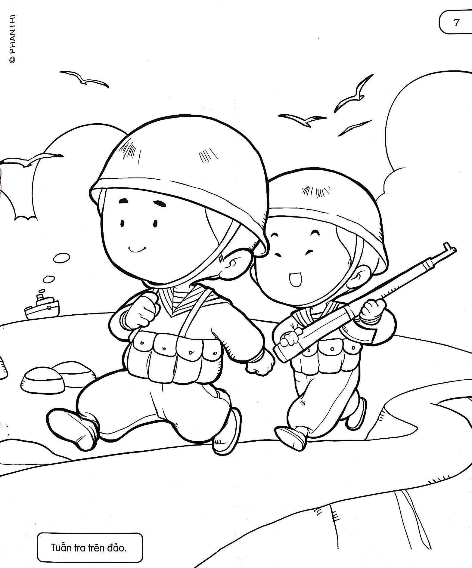 bộ tô màu biển đảo tổ quốc em 1 - tự hào biển đảo