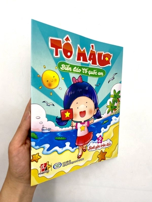 bộ tô màu biển đảo tổ quốc em 2 - bình yên trên đảo