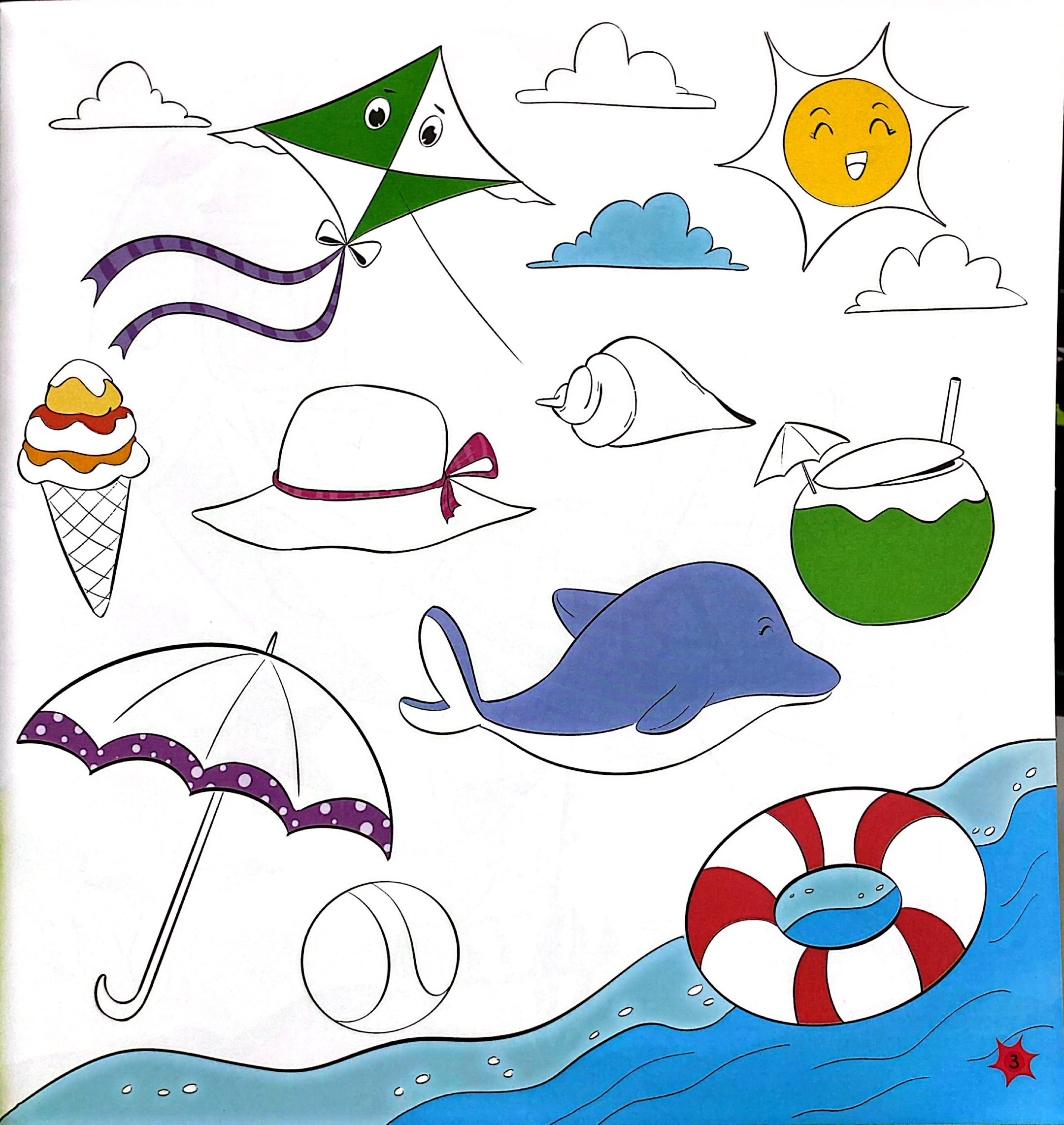 Bộ Tô Màu Bốn Mùa - Hạ - Tập 2