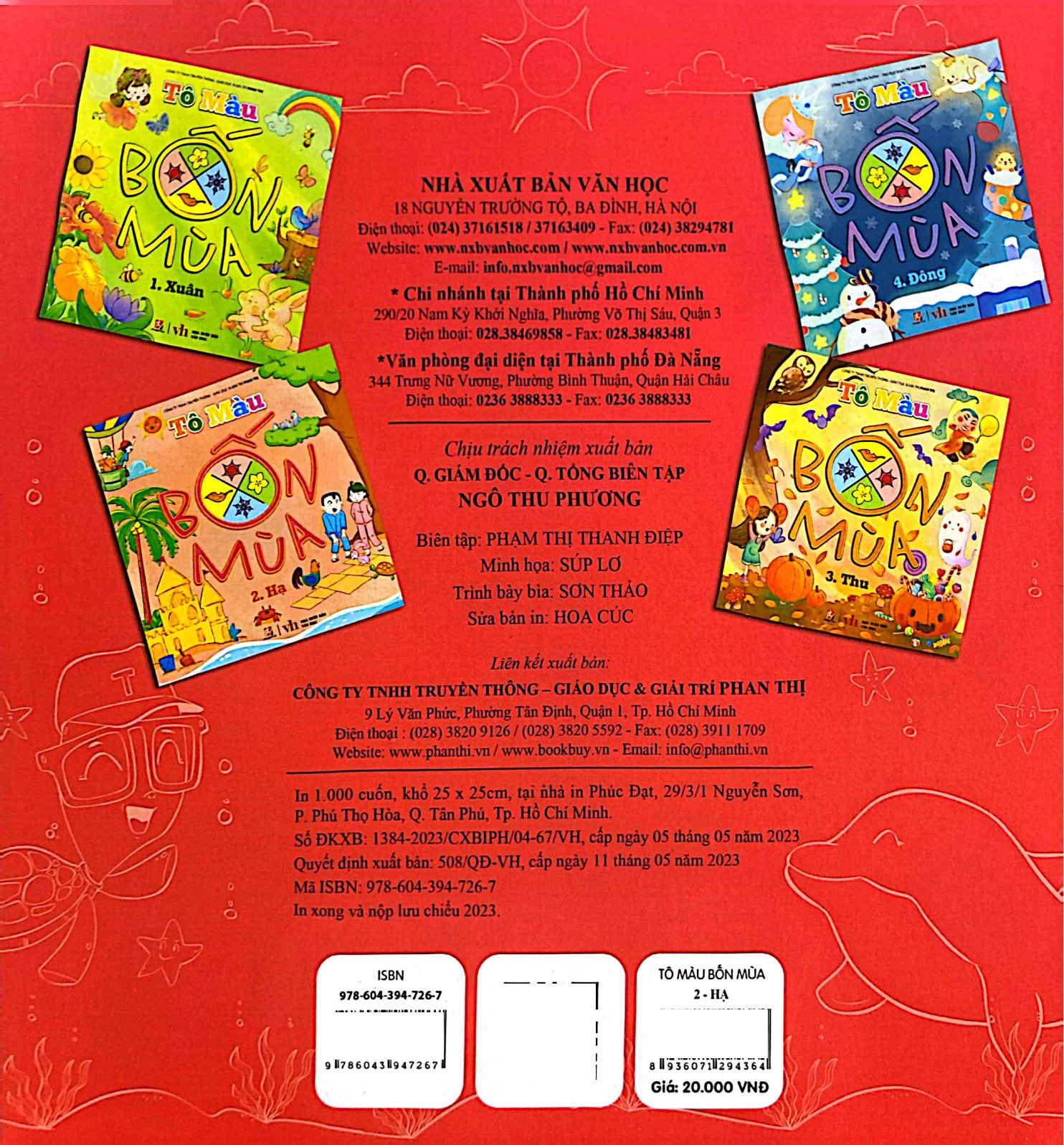 Bộ Tô Màu Bốn Mùa - Hạ - Tập 2