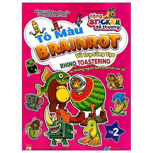 Bộ Tô Màu Brainrot - Vũ Trụ Sáng Tạo - Tập 1 - Ảnh 8