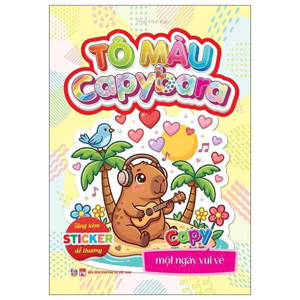 Bộ Tô Màu Capybara - Capy Và Trái Tim Dễ Tổn Thương - Ảnh 2