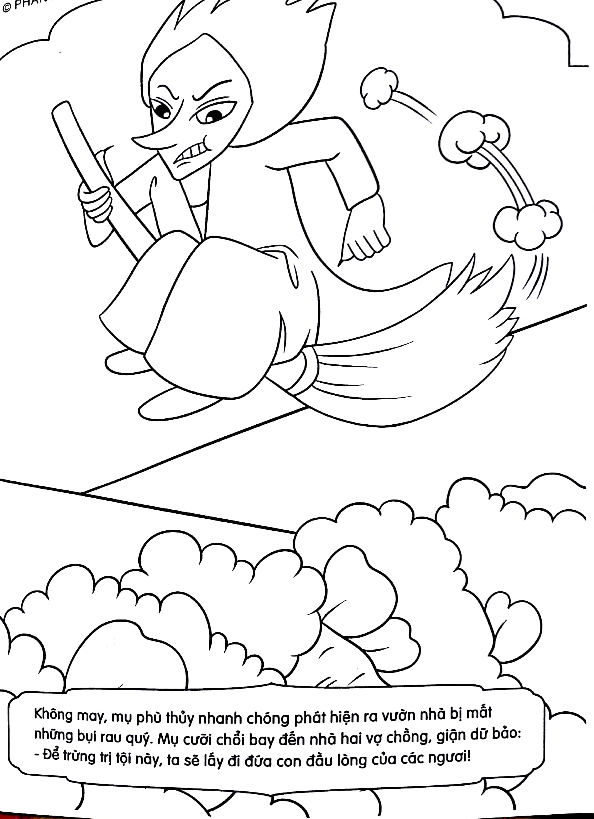 bộ tô màu cổ tích công chúa - tập 4: người đẹp tóc mây