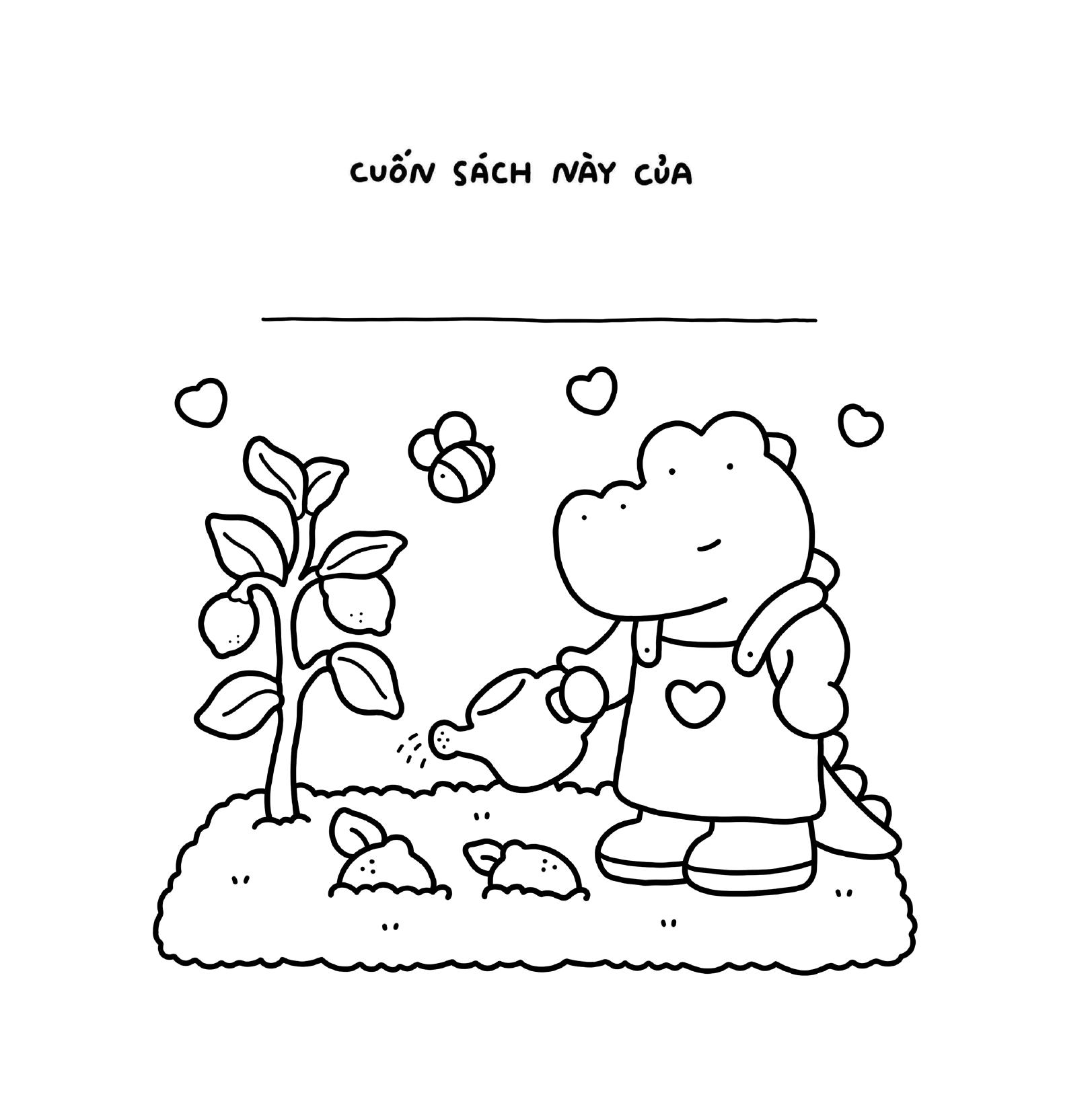 Bộ Tô Màu Coco Wyo - 45 Lời Yêu Thương Tặng Bạn - Ảnh 3
