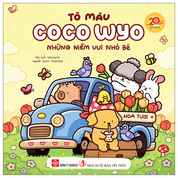 Bộ Tô Màu Coco Wyo - Trạm Bạn Bè - Ảnh 16