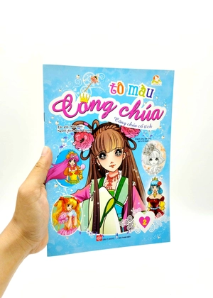 bộ tô màu công chúa cổ tích - tập 2
