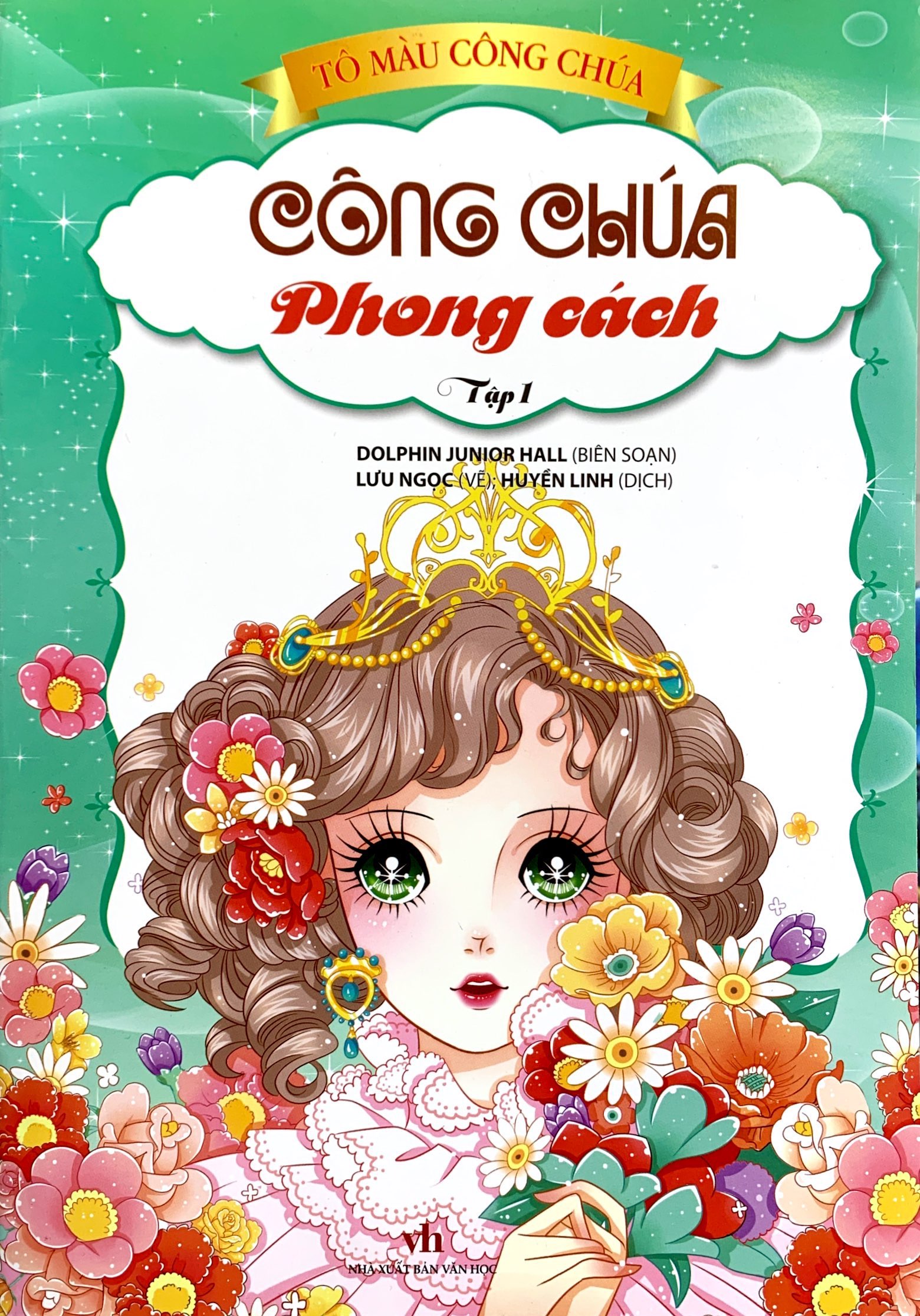 bộ tô màu công chúa - công chúa phong cách - tập 1