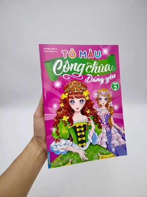 bộ tô màu công chúa đáng yêu - tập 2